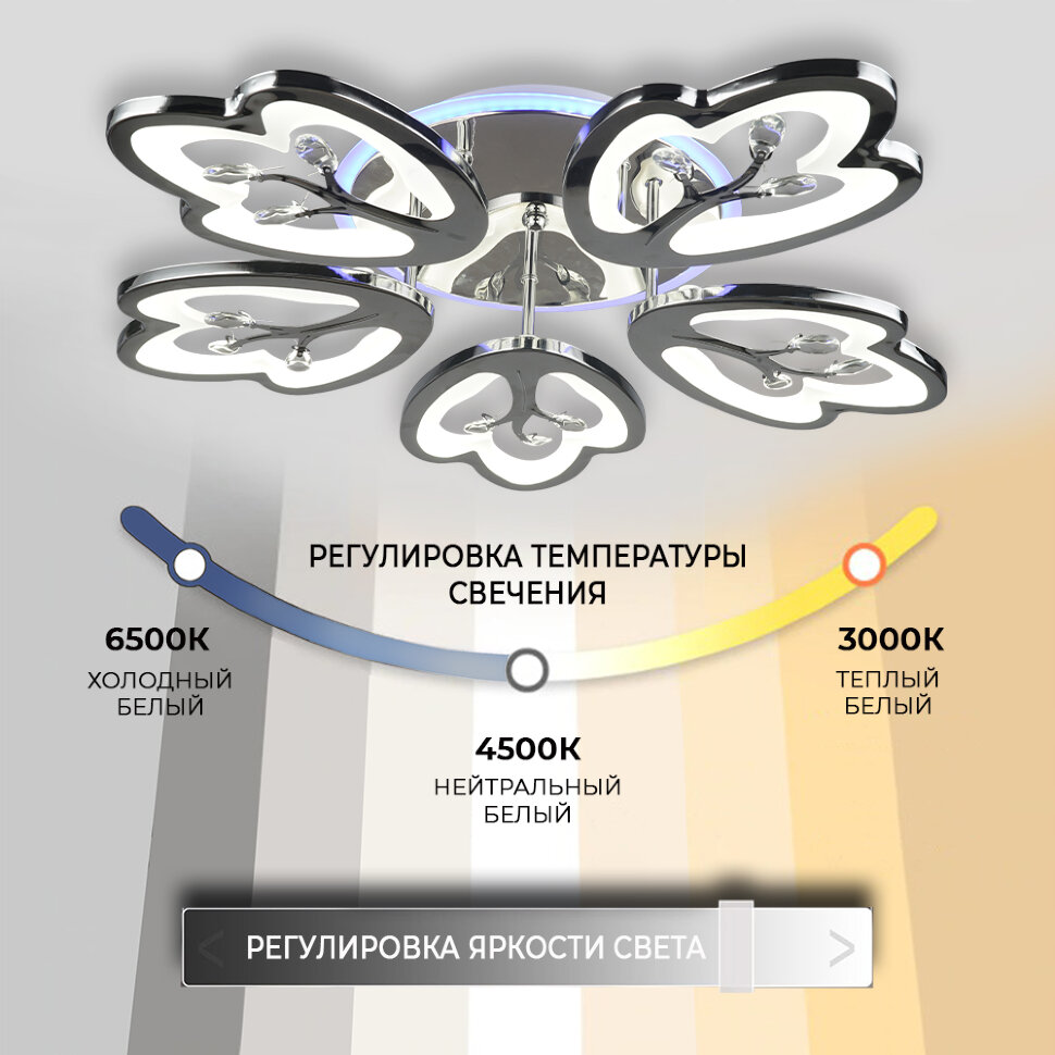 Потолочная люстра Wedo Light Dominica 75306.01.03.05 в Санкт-Петербурге