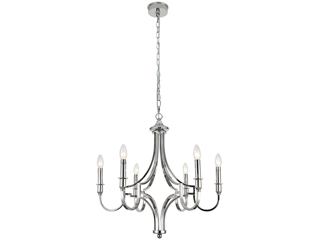 Подвесная люстра Newport 3456/С nickel М0070513 в #REGION_NAME_DECLINE_PP#