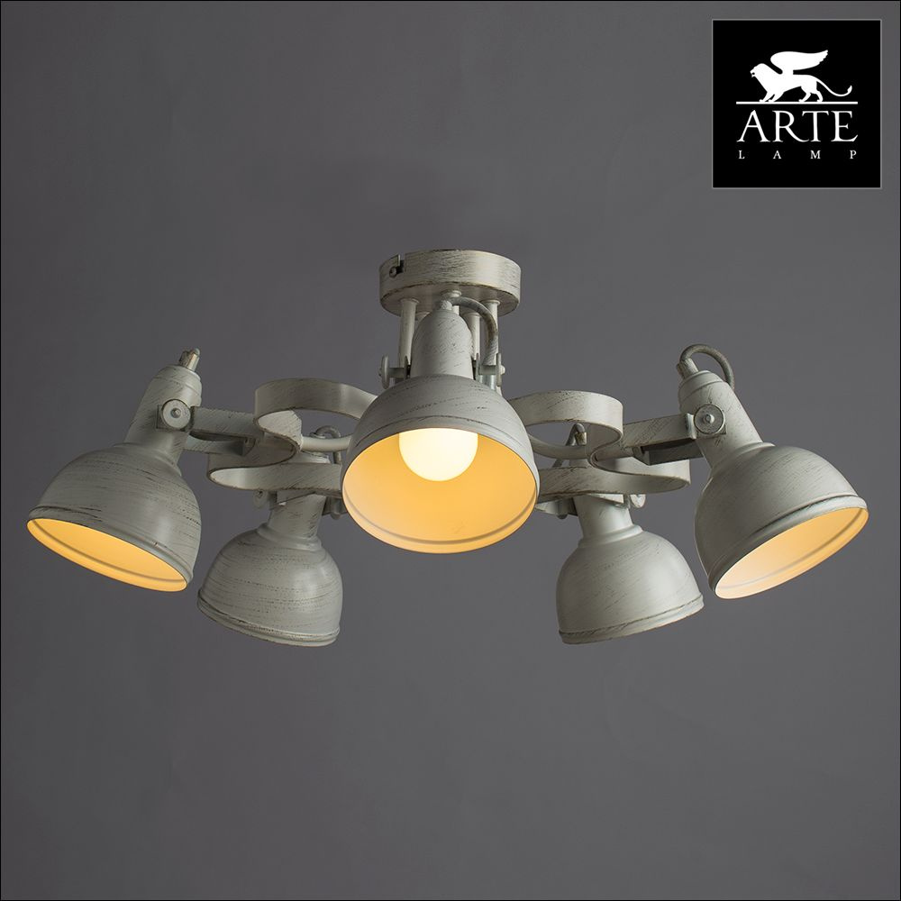 Потолочная люстра Arte Lamp Martin A5216PL-5WG в #REGION_NAME_DECLINE_PP#