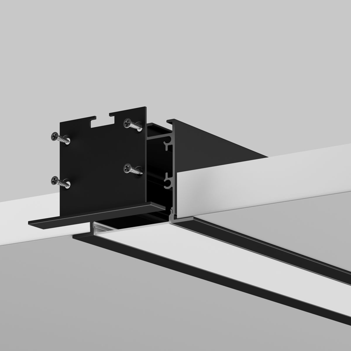 Комплект заглушек для профиля 50×35 2шт Maytoni Led Strip ALM-5035T-B-EC 642035 в Санкт-Петербурге
