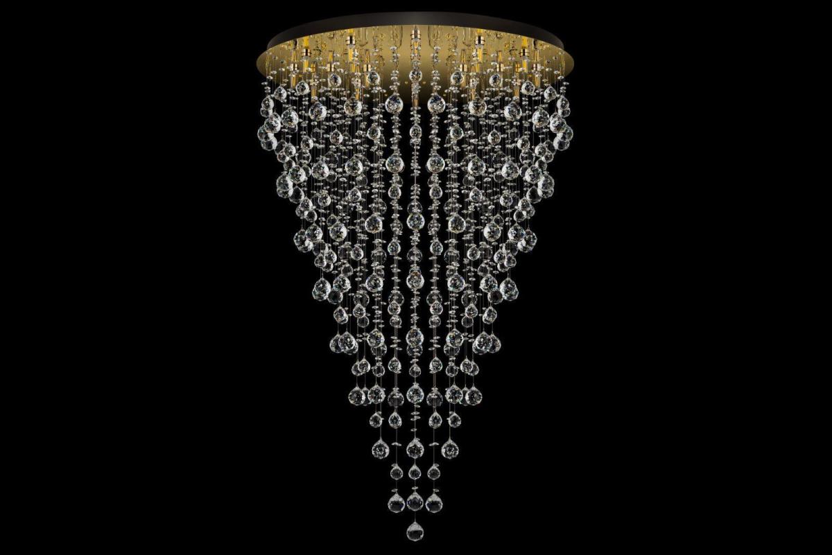 Потолочная люстра Arti Lampadari Flusso H 1.4.80.615 G в Санкт-Петербурге