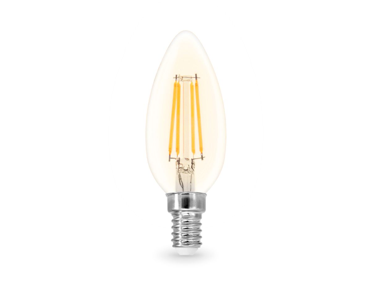 Филаментная светодиодная лампа Ambrella Light Bulbing E14 15W 2700K свеча 351513 в Санкт-Петербурге