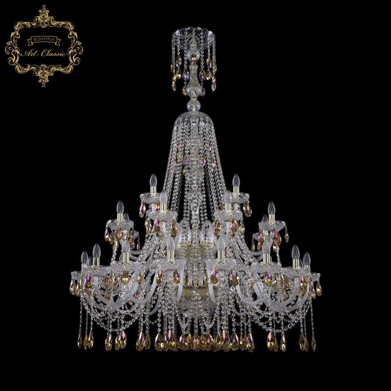 Подвесная люстра Art Classic 11.12.16+8+4.400.2d.XL-156.Gd.Sp.K777 в Санкт-Петербурге