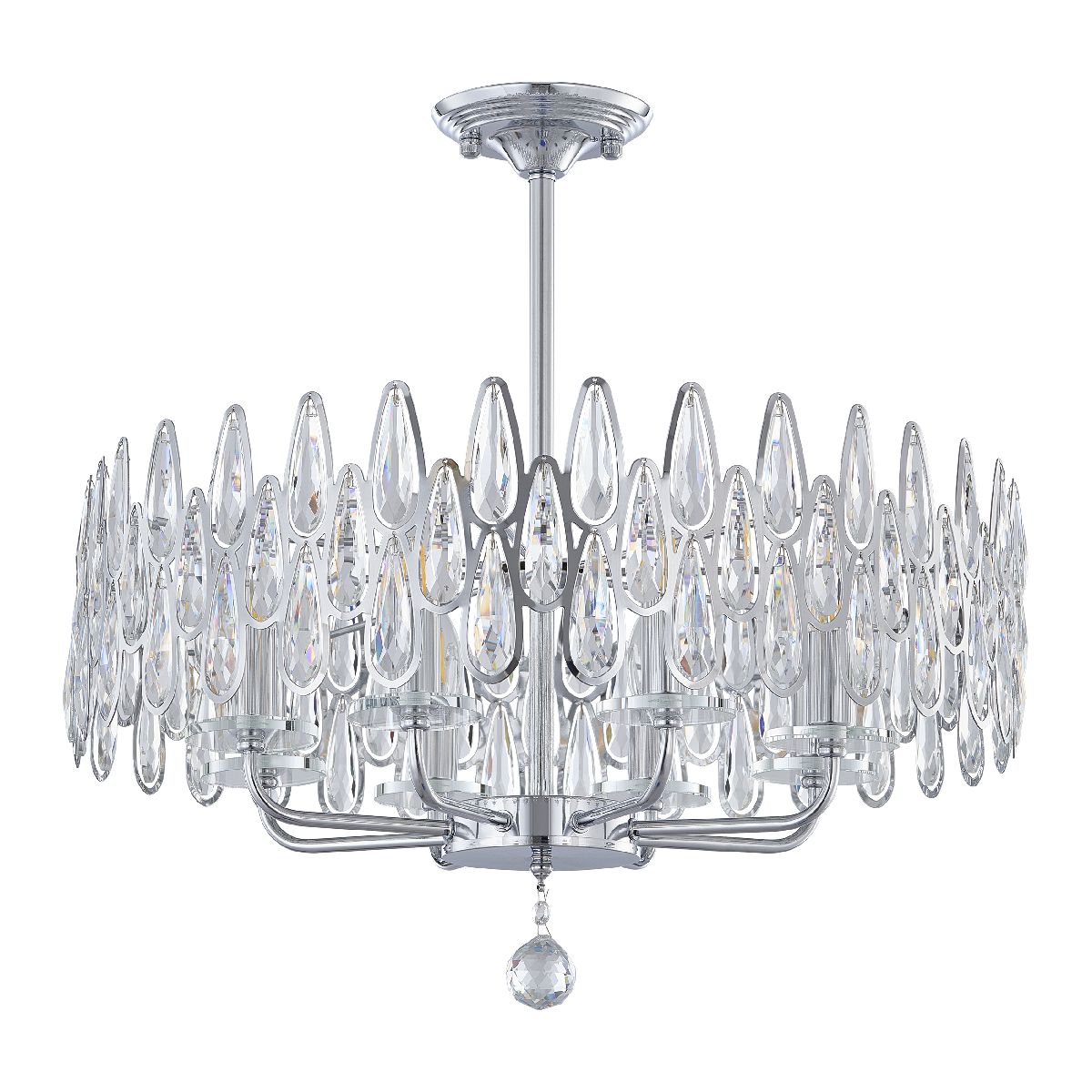 Люстра на штанге Arte Milano Sorrento 372009/8/250/580 CR в Санкт-Петербурге