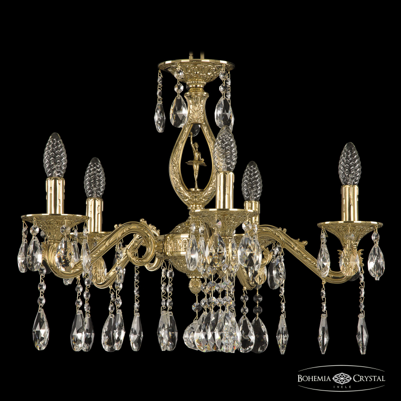 Подвесная люстра Bohemia Ivele Crystal Florence 71402/5/175 A G FD2S в Санкт-Петербурге