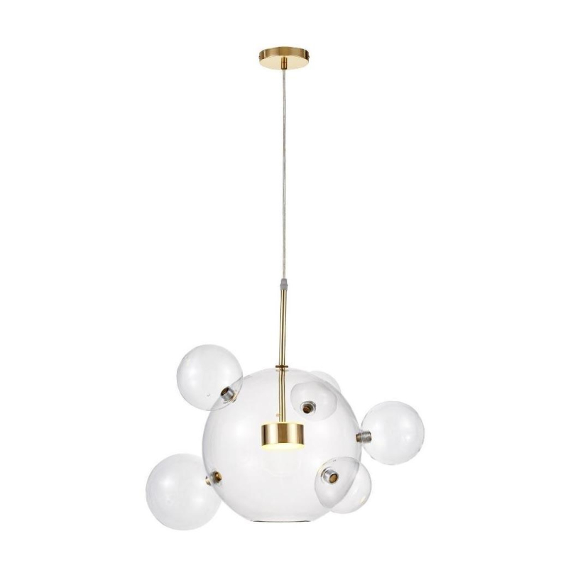 Подвесной светодиодный светильник Lumina Deco Neroni LDP 6016-5+1 GD в Санкт-Петербурге
