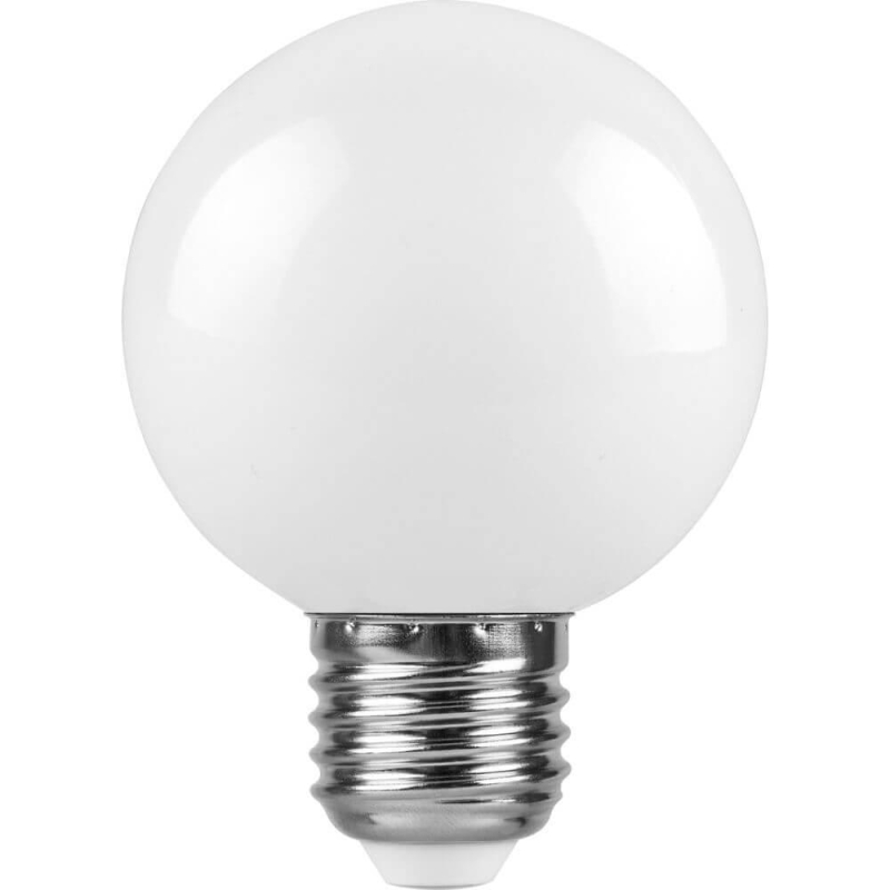 Лампа светодиодная Feron E27 3W 2700K Шар Матовая LB-371 25903 в #REGION_NAME_DECLINE_PP#