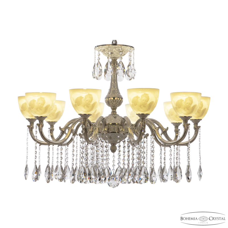 Подвесная люстра Bohemia Ivele Crystal Verona 72101/10/300 A NW P1 U Angel в Санкт-Петербурге