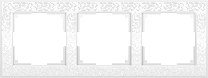 Рамка на 3 поста Werkel Flock (белый) W0032301 4690389160509 a050802 в Санкт-Петербурге