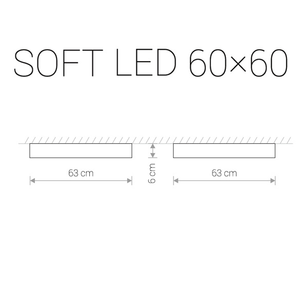 Потолочный светодиодный светильник Nowodvorski Soft Led 9528 в Санкт-Петербурге