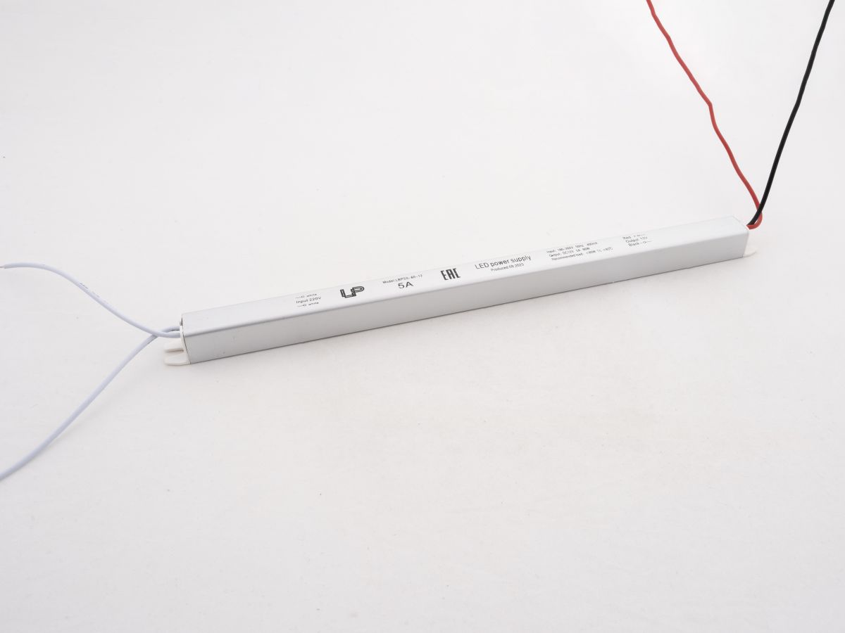 Блок питания LEDS POWER 60Вт 12В Super Slim 390089 в Санкт-Петербурге