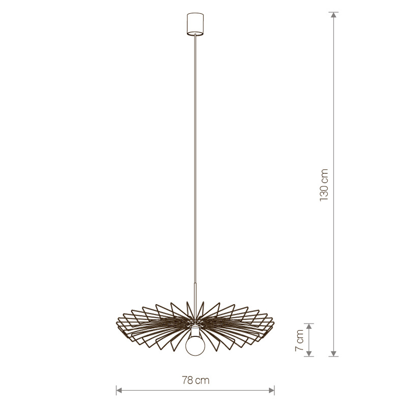 Подвесной светильник Nowodvorski Umbrella 8874 в #REGION_NAME_DECLINE_PP#