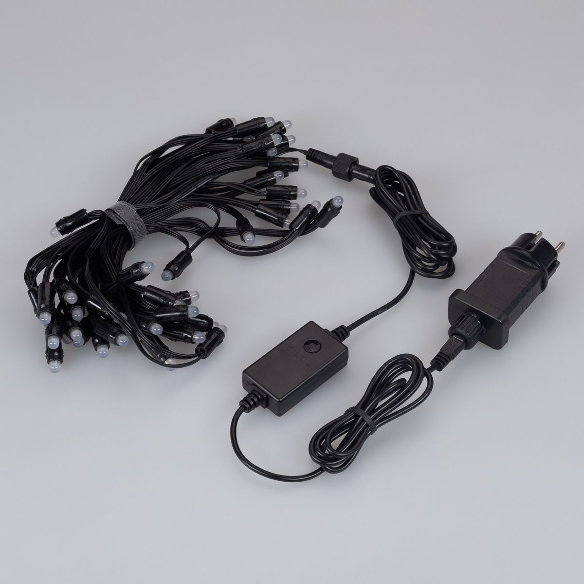 Светодиодная гирлянда Нить ArdecoledСмарт ARD-MOOD-CLASSIC-10000-BLACK-48LED RGBY-SPI (230V, 8W, Tuya Wi-Fi) (IP65) 047675 в Санкт-Петербурге