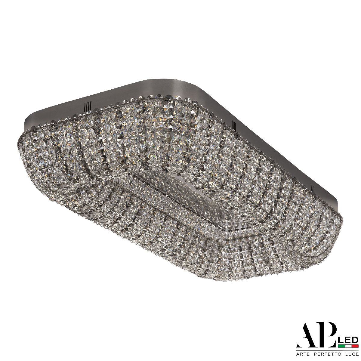Потолочная люстра Arte Perfetto Luce Sicilia SH622.2.80.R.Ni.4000.Clear.731 в Санкт-Петербурге