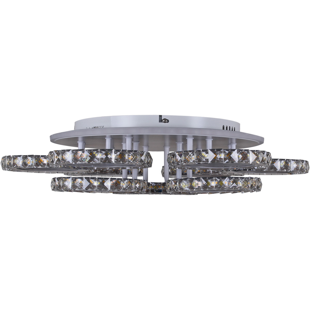 Потолочная люстра Reluce 03900-0.3-6+3A WH+CR (RGB) в Санкт-Петербурге