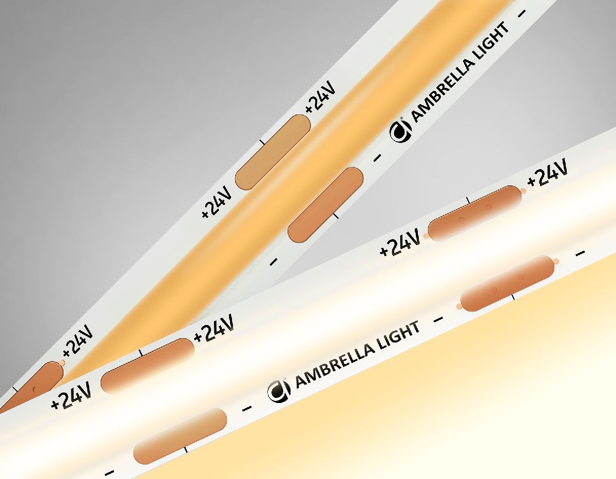 Светодиодная лента Ambrella Light LED Strip 24В COB 12Вт/м 3000K 5м IP20 GS4701 в Санкт-Петербурге