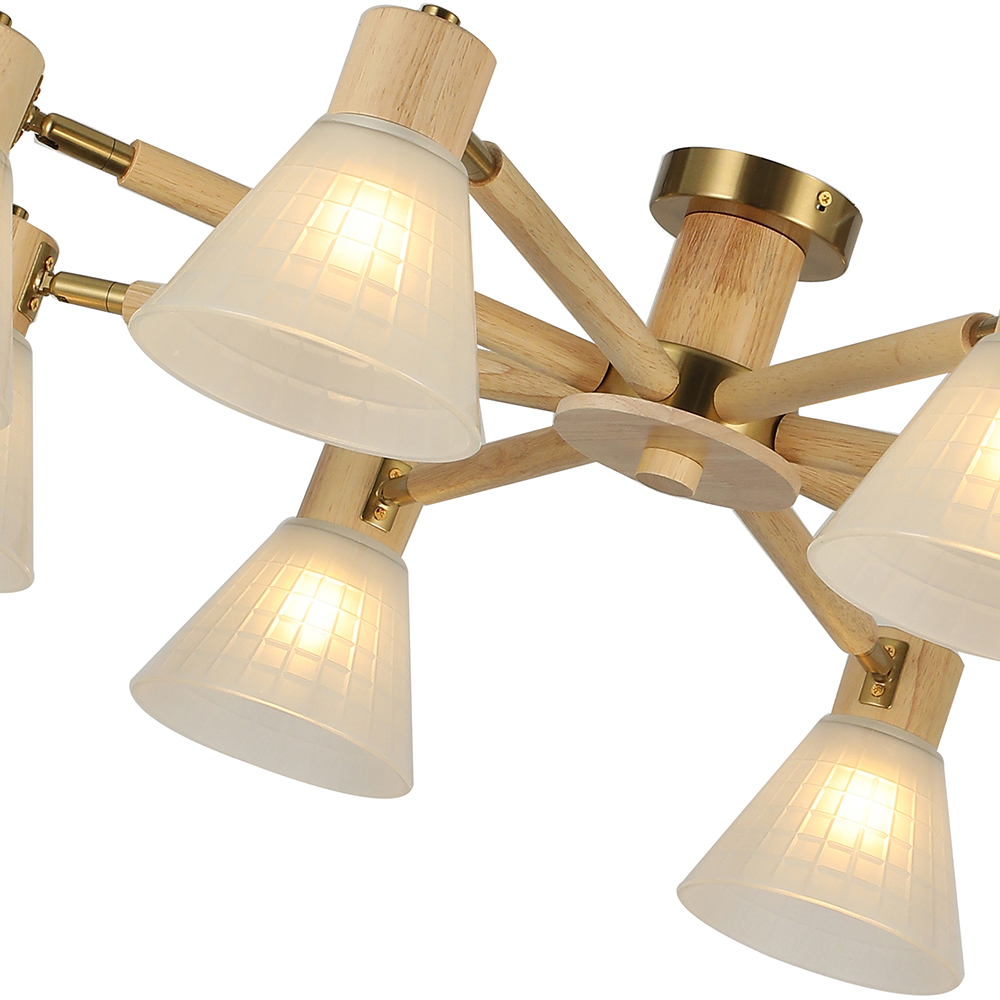 Люстра на штанге Arte Lamp Meleph A4096PL-8BR в Санкт-Петербурге