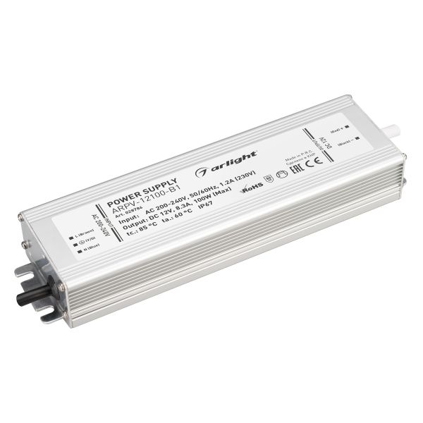 Блок питания Arlight ARPV-12100-B1 12V 8,3A 100W IP67 028786 в Санкт-Петербурге