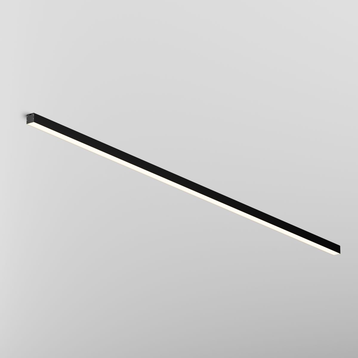 Линейный накладной светильник Maytoni Technical 3000K 35x35 (Черный, 2 м) LL311015 в #REGION_NAME_DECLINE_PP#