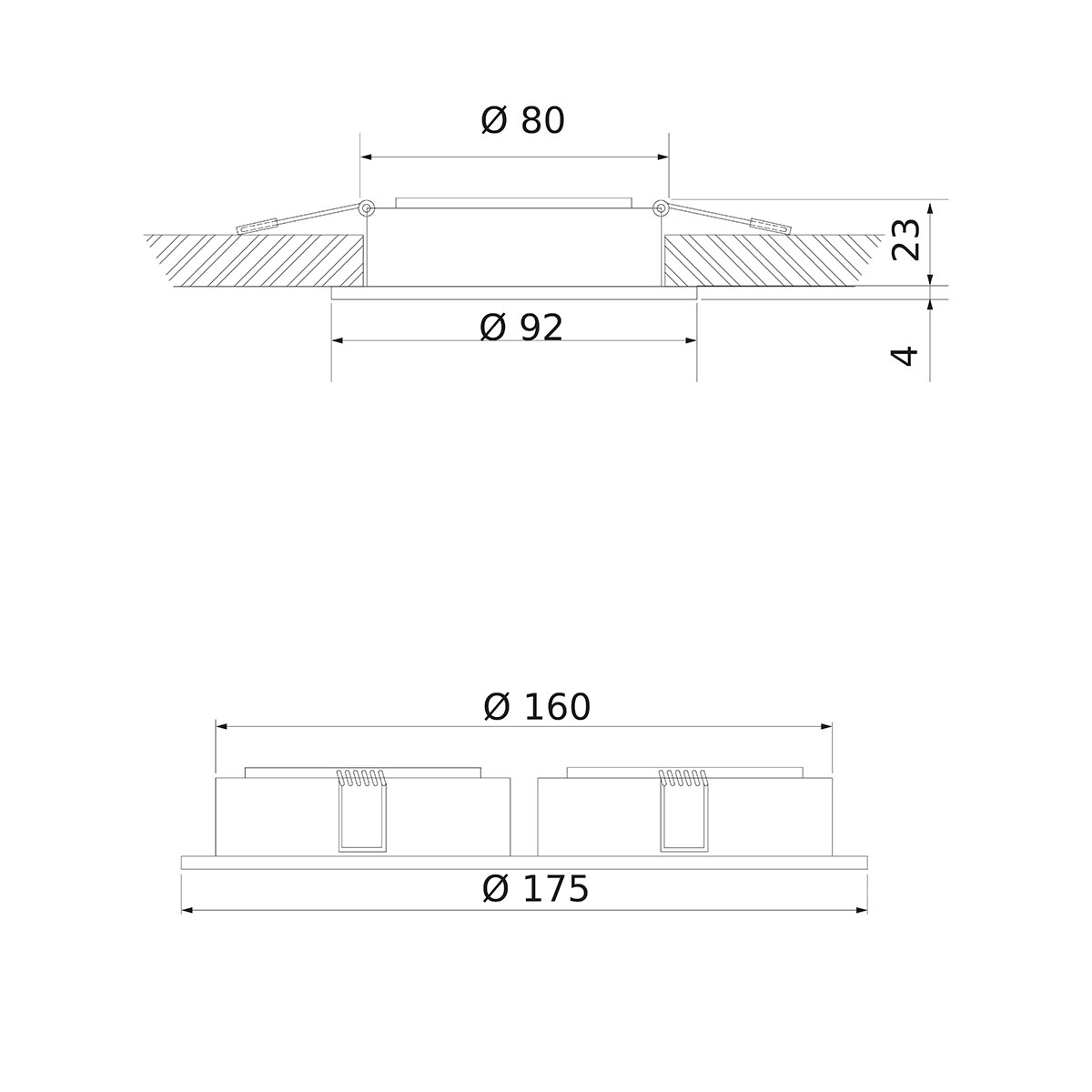 Встраиваемый светильник Elektrostandard 1081/2 MR16 белый 4690389148507 в Санкт-Петербурге