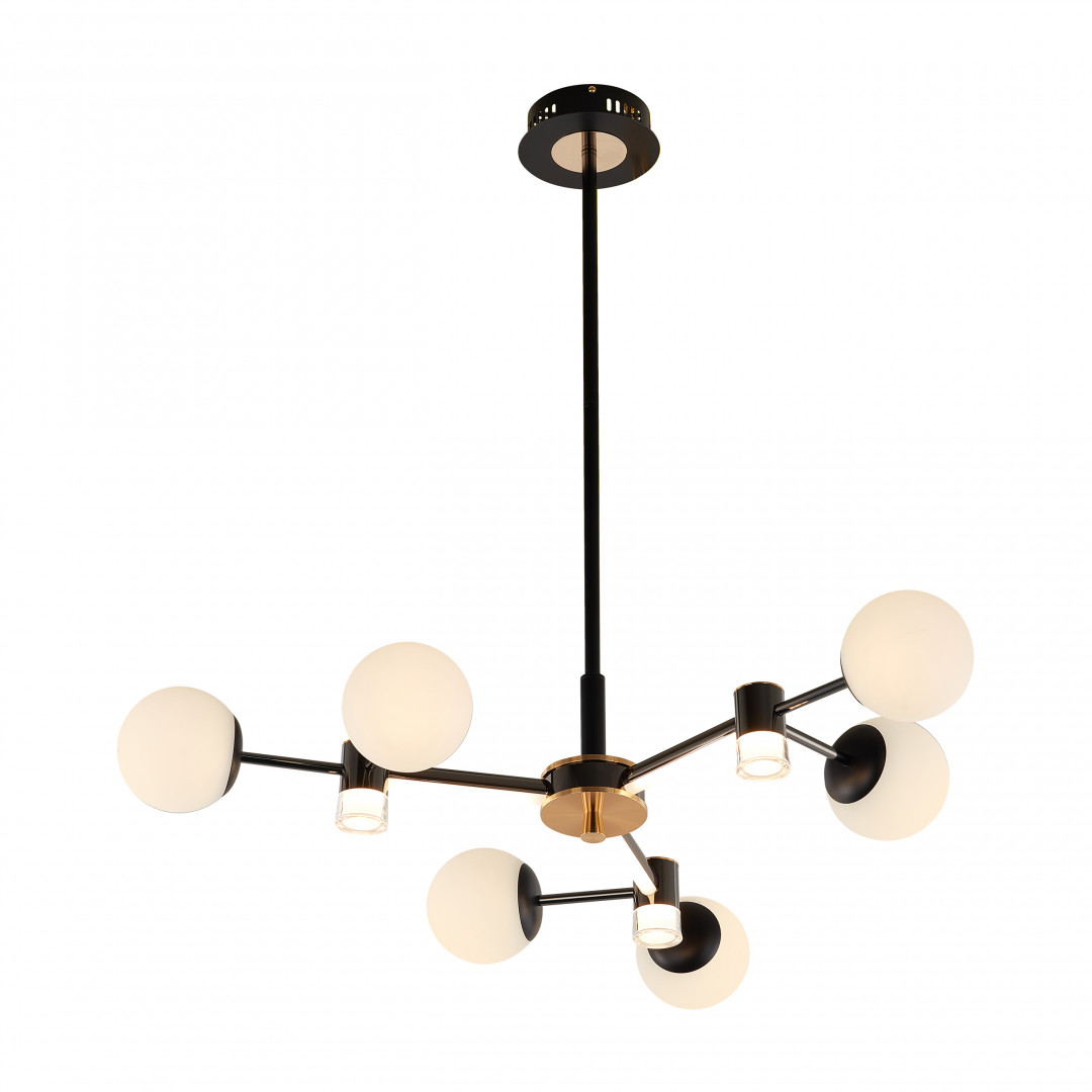 Подвесной светильник Arte Milano Ferrara 277010/6 BK/GD в #REGION_NAME_DECLINE_PP#