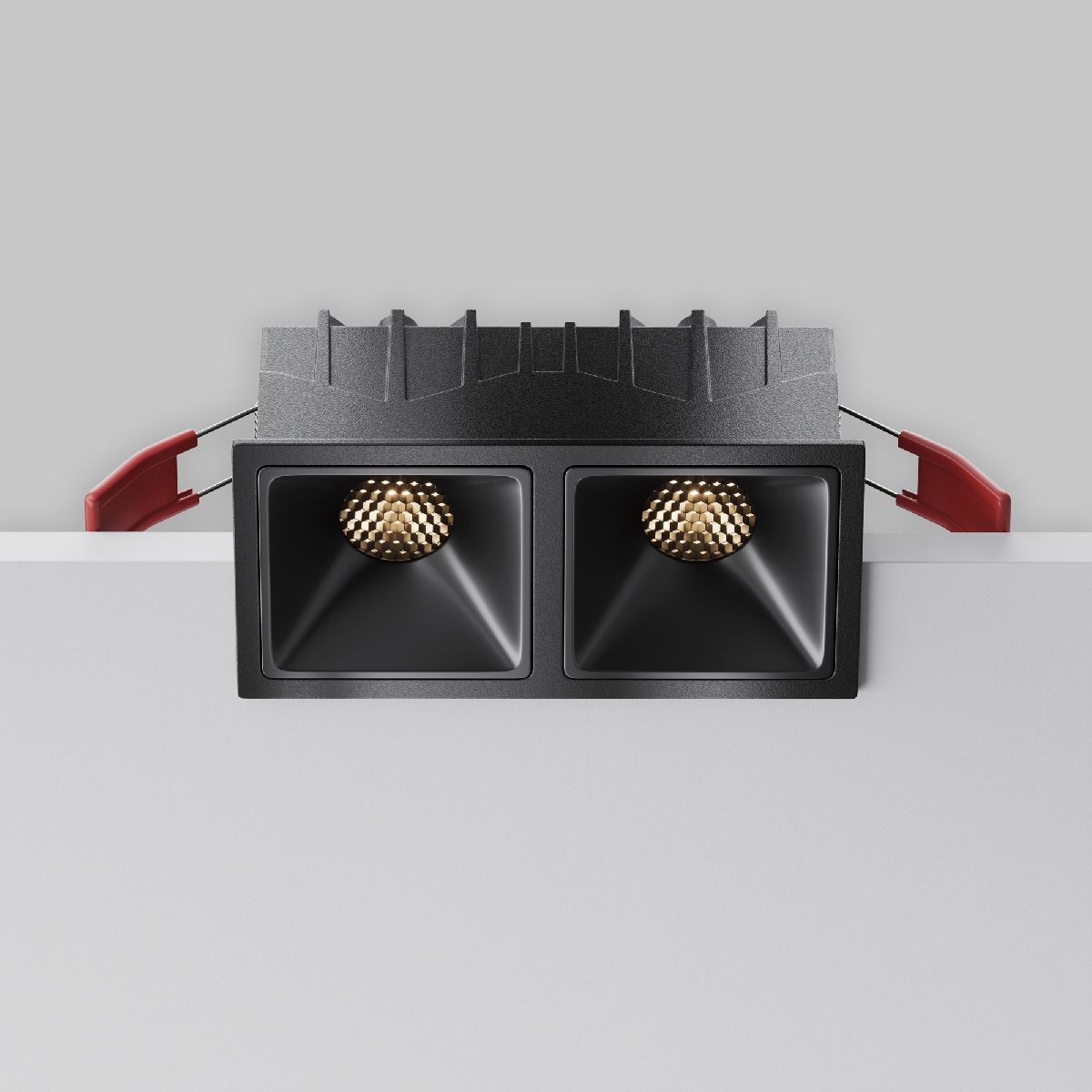 Встраиваемый светильник Maytoni Alfa Led Downlight DL043-02-10W3K-SQ-B-1 в Санкт-Петербурге