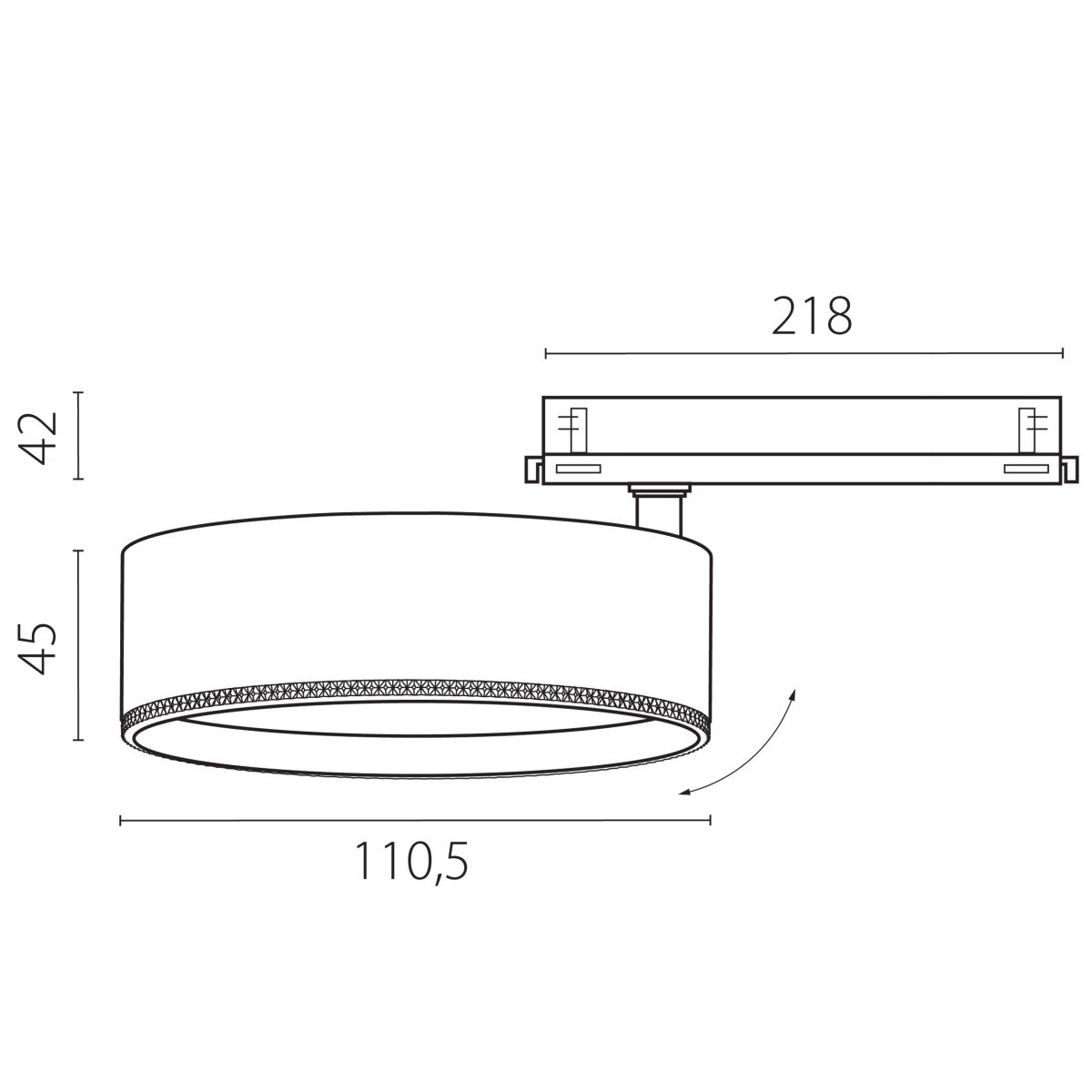 Трековый трехфазный светильник Quattro LED с управлением DALI Lightstar Alta Pro A5636DALI в #REGION_NAME_DECLINE_PP#