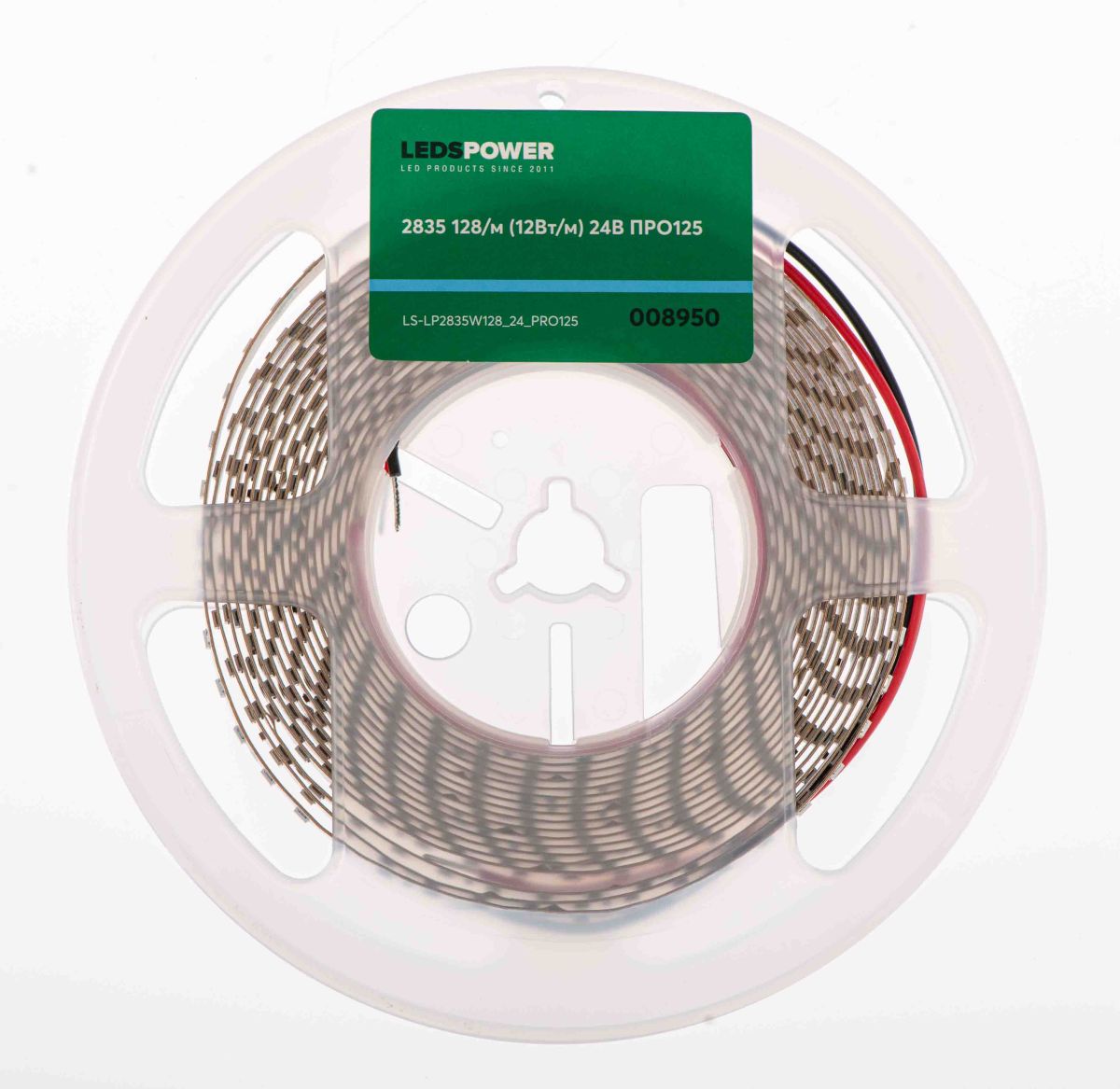Светодиодная лента LEDS POWER 2835 128/м (12Вт/м) 24В холодная, серия ПРО125 008950 в #REGION_NAME_DECLINE_PP#
