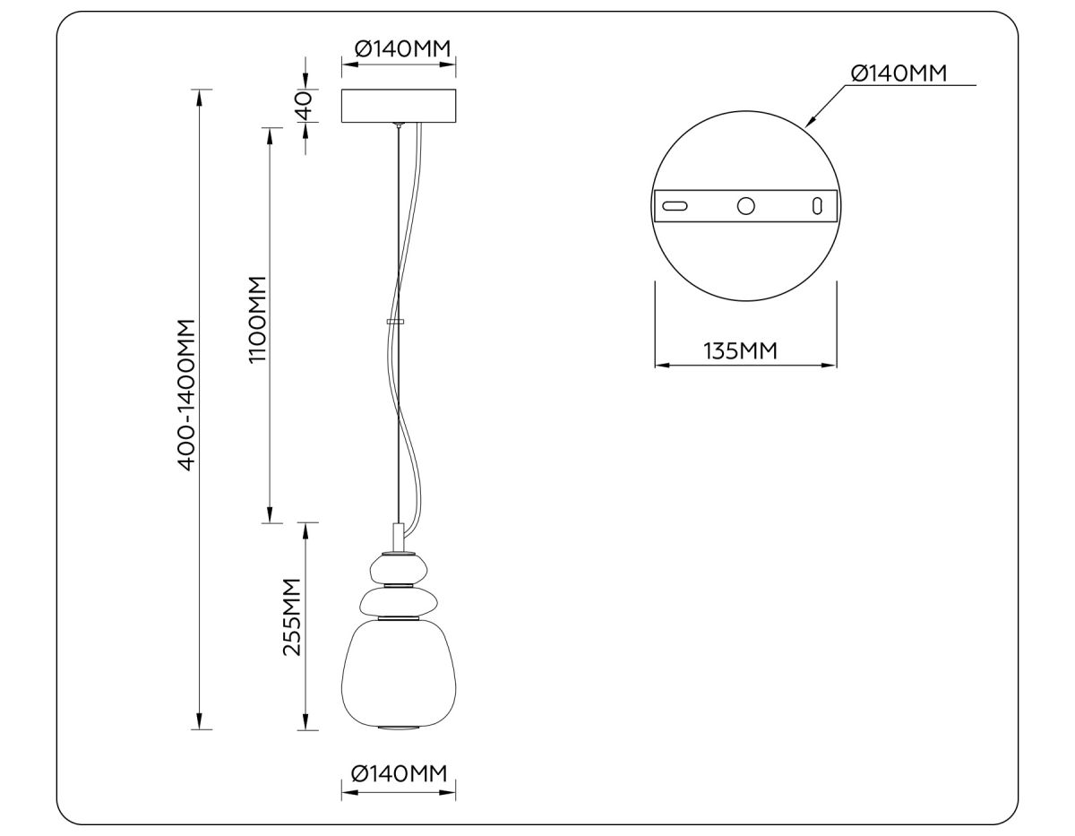 Подвесной светильник Ambrella Light High Light Ceramo Modern LH53161 в #REGION_NAME_DECLINE_PP#