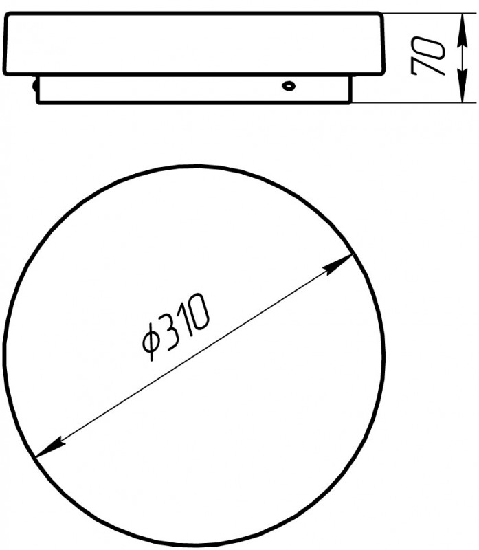 Накладной светильник Arte Lamp Aqva-tablet Led A6836PL-1WH в Санкт-Петербурге