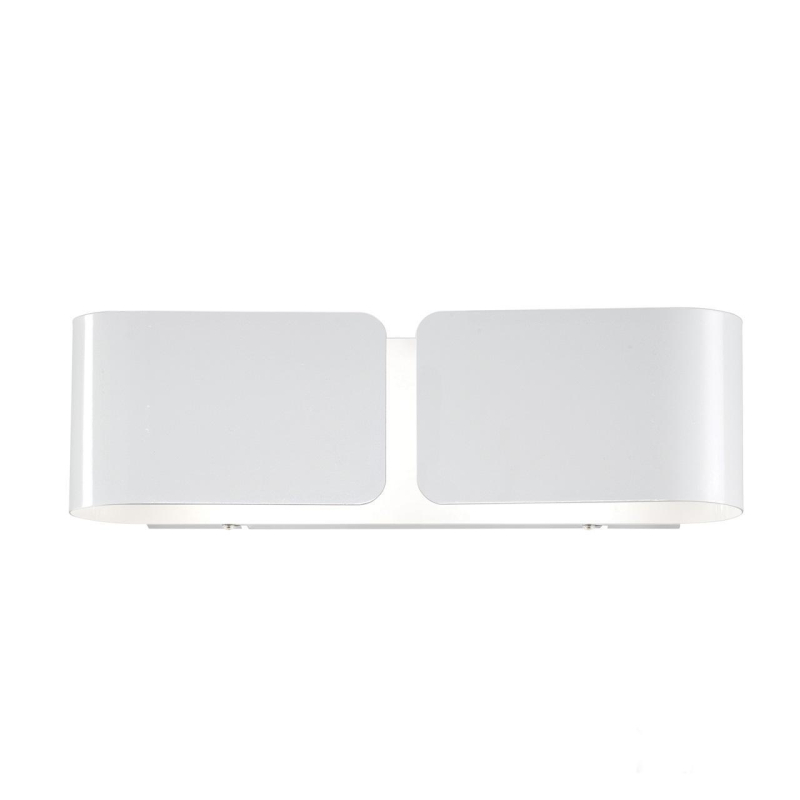 Настенный светильник Ideal Lux Clip AP2 Small Bianco 014166 в Санкт-Петербурге