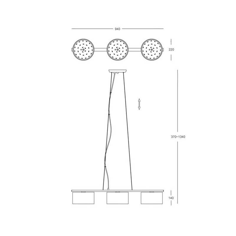 Подвесной светильник Zumaline Blink P0173-03Y-F4B3 в Санкт-Петербурге