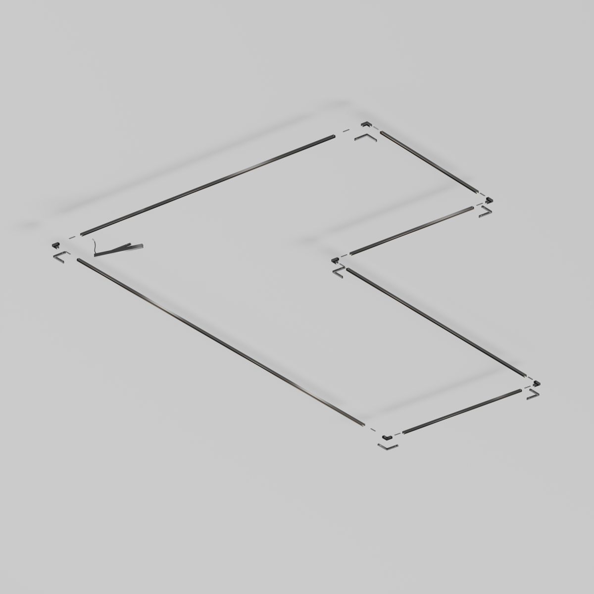 Шинопровод накладной Maytoni Technical Exility X TRX239-413B в Санкт-Петербурге