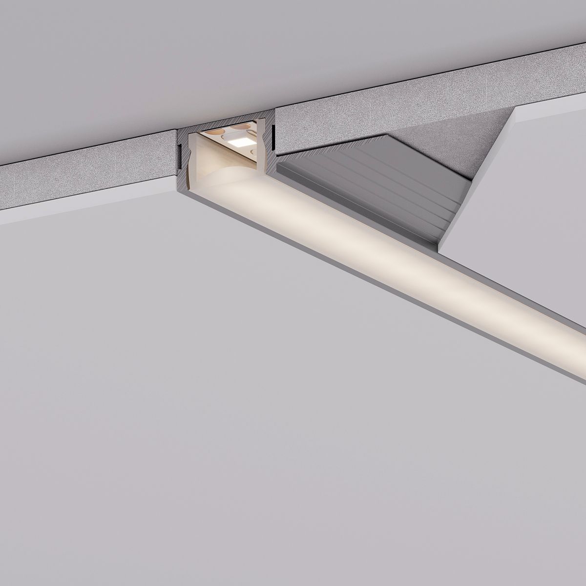 Профиль Arlight HR-M-F-HIDE-3000 (Алюминий) 065922 в Санкт-Петербурге