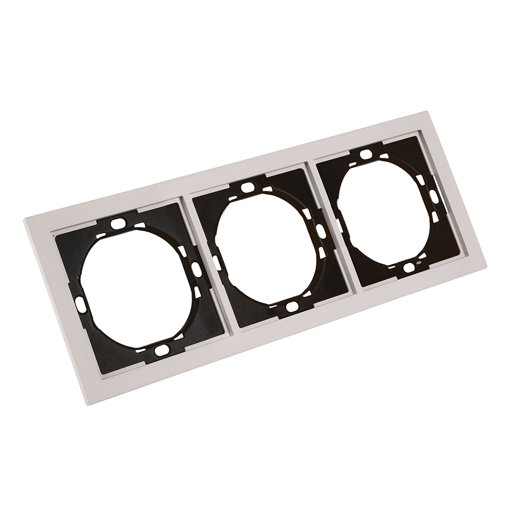 Рамка 3-местная Stekker Мия PFR00-3003-08 пудровый жемчуг 50488 в Санкт-Петербурге