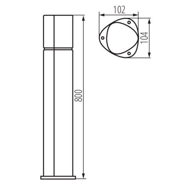 Ландшафтный светильник Kanlux Canor 36583 в Санкт-Петербурге