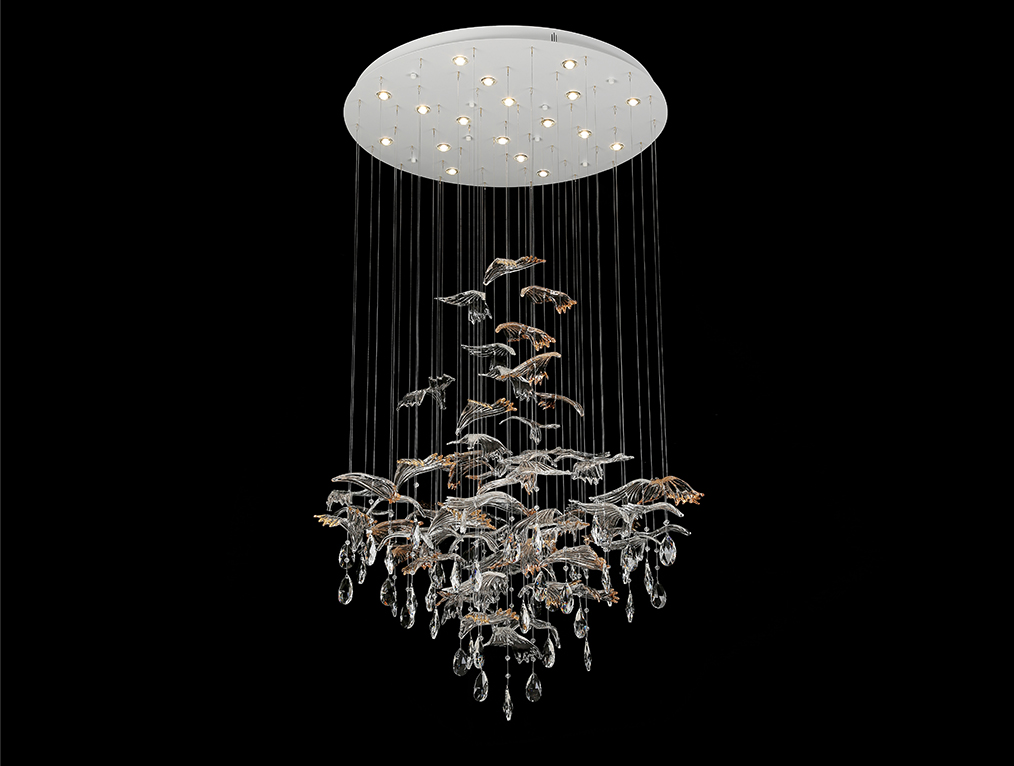 Подвесная люстра Newport 8220/80 С gold polished М0071211 в Санкт-Петербурге