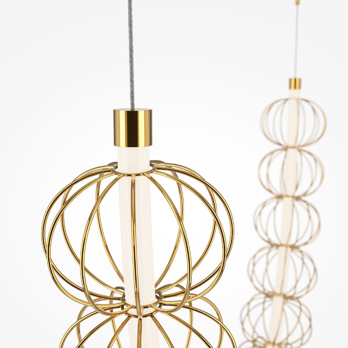 Подвесная люстра Maytoni Golden Cage MOD216PL-L55G3K в #REGION_NAME_DECLINE_PP#