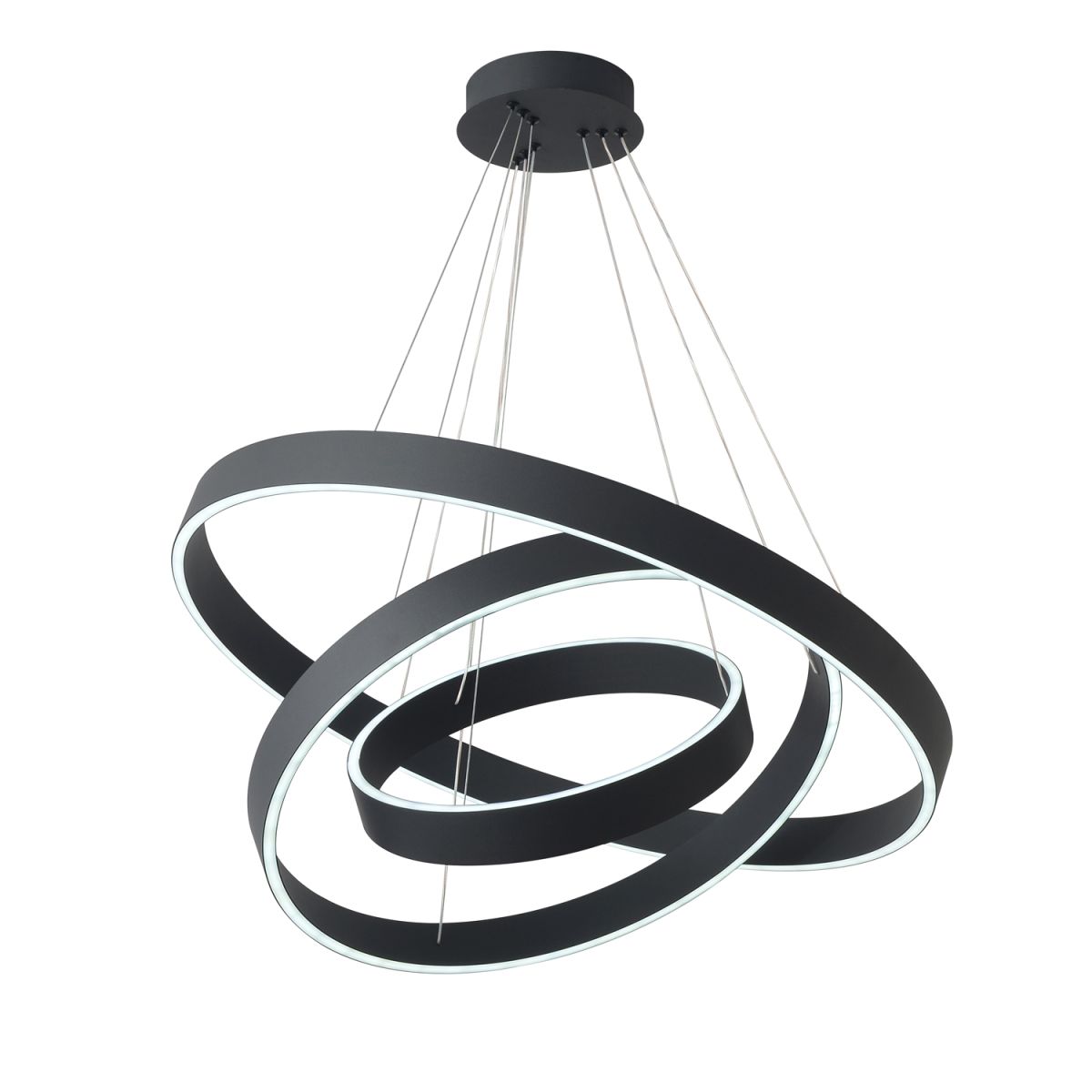 Подвесная люстра Crystal Lux TRON SP158W LED BLACK в Санкт-Петербурге