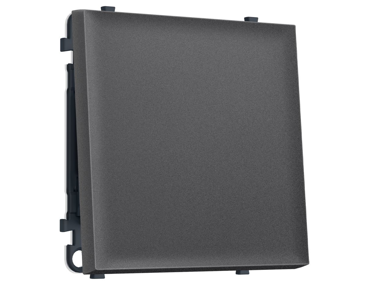 Комплект механизма 1-кл проходного выключателя SIGMA Антрацит серый 10A-250V QUANT PRO Ambrella Volt MS651020 (SP6510, PR105) в #REGION_NAME_DECLINE_PP#