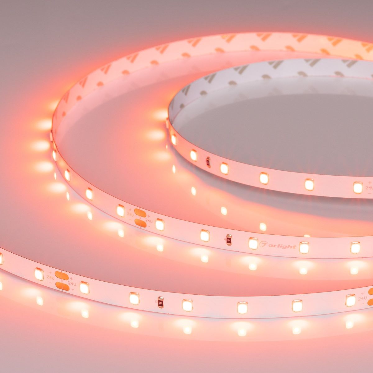 Светодиодная лента Arlight RT-A60-8mm 24V Carrot (4.8 W/m, IP20, 5m) 055375 в Санкт-Петербурге