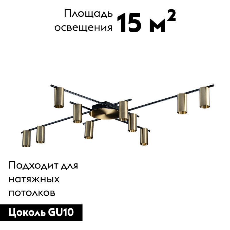 Потолочная люстра Loft IT Tribes 8120C-10 в Санкт-Петербурге