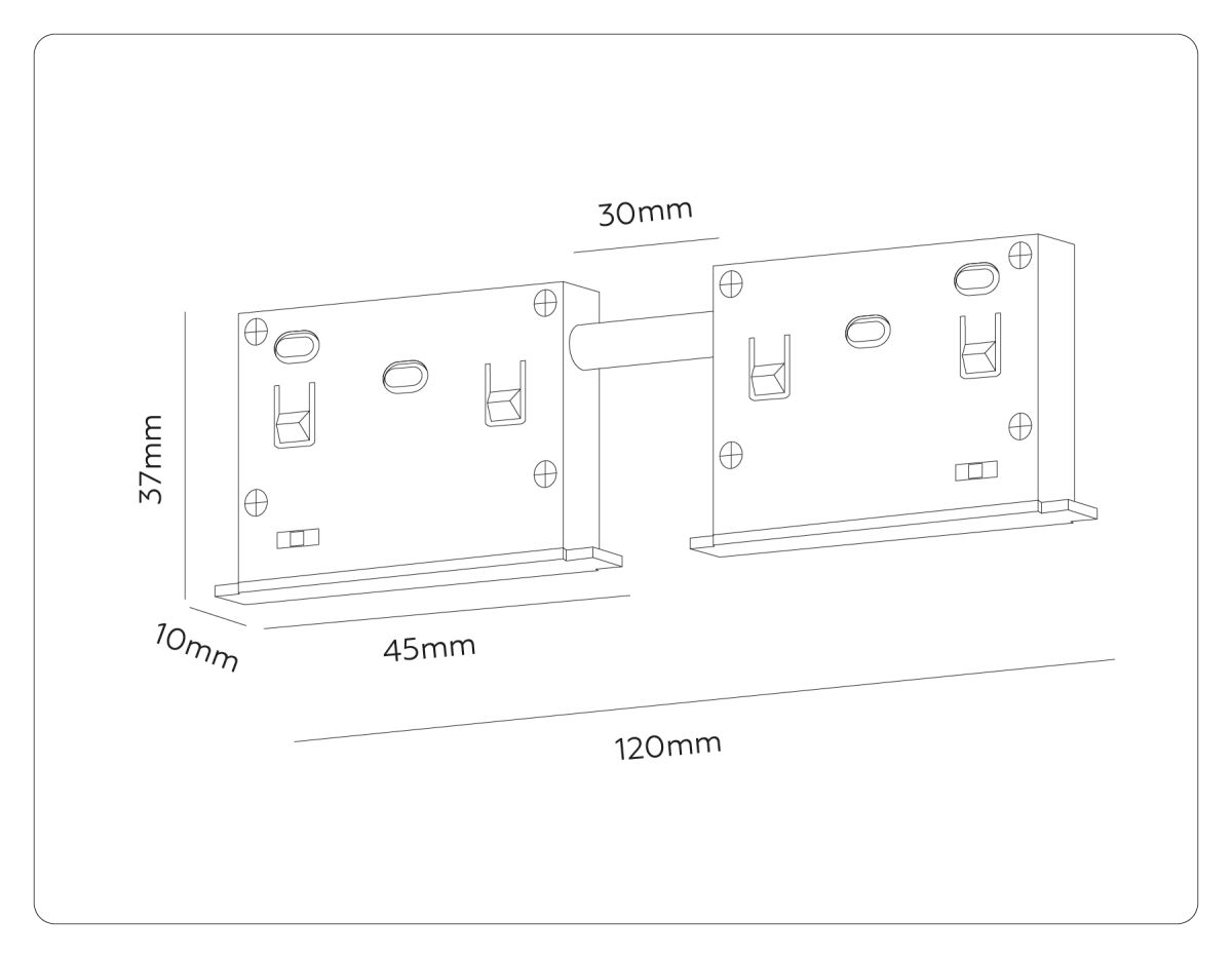 Коннектор питания прямой для магнитного шинопровода Ambrella Light Track System GL2030 в #REGION_NAME_DECLINE_PP#