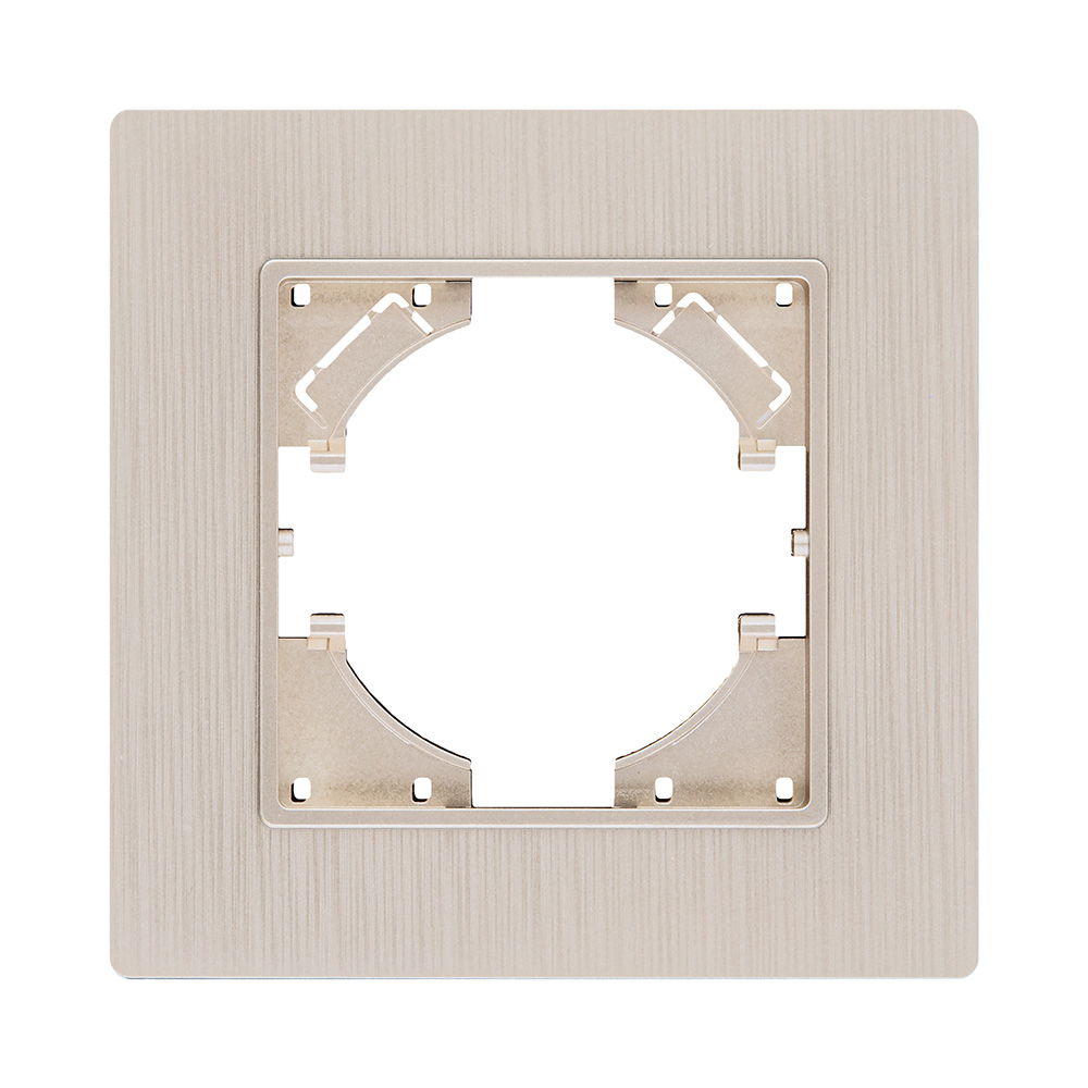 Рамка 1-постовая, золотой Kollinger Eleganz Plex EP1GD в #REGION_NAME_DECLINE_PP#