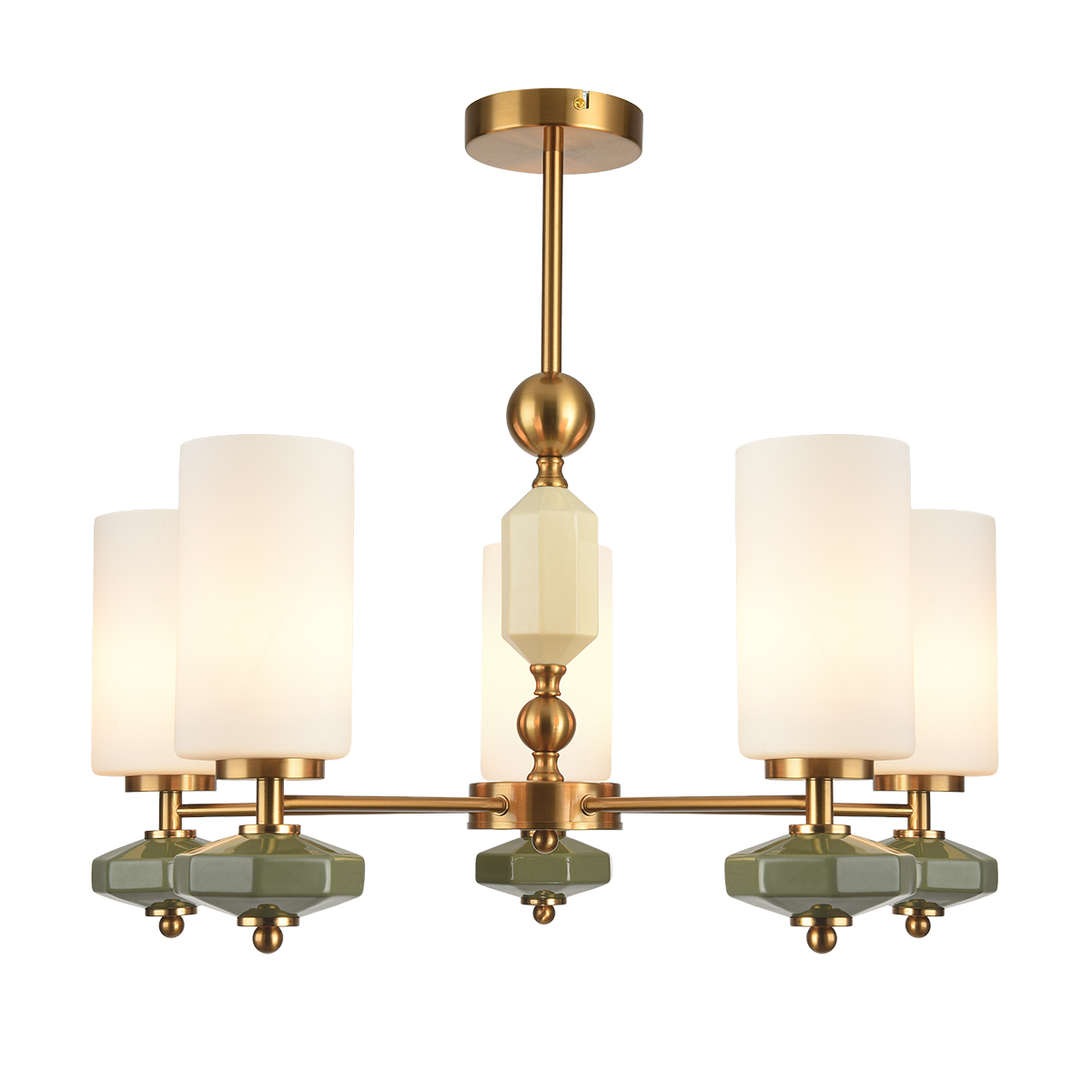 Люстра на штанге Lumion Moderni Mila 8427/5C в Санкт-Петербурге