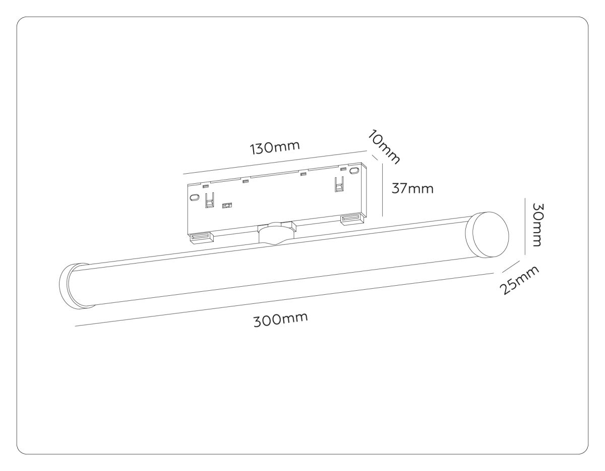 Трековый магнитный светильник Ambrella Light Track System GL2370 в Санкт-Петербурге