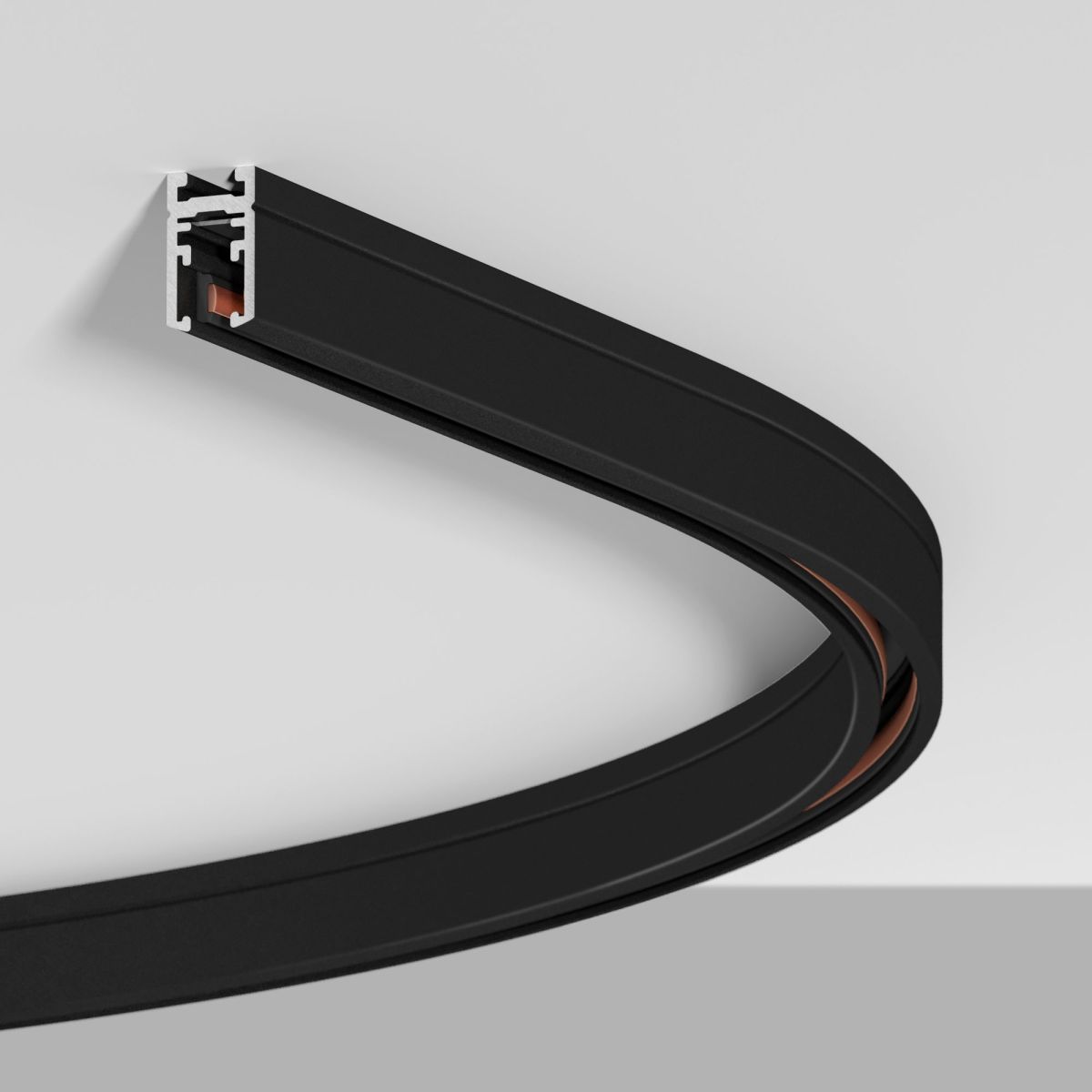 Шинопровод магнитный накладной  Arlight MAG-MICROCOSM-TRACK-1115-ARC-R900 (BK) (IP20 Металл) 043248(1) в #REGION_NAME_DECLINE_PP#