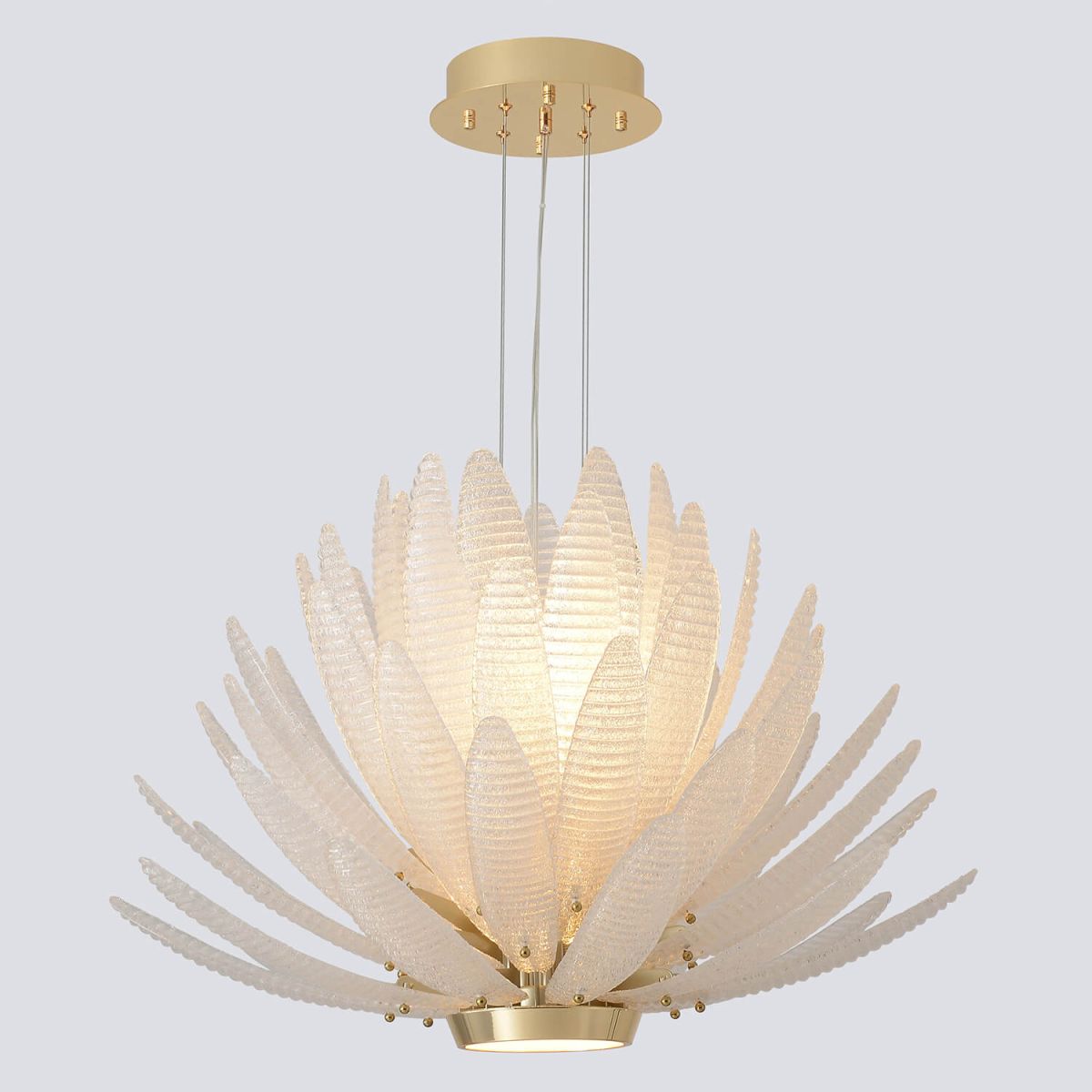 Подвесная люстра Crystal Lux ARTICHOKE SP8+1 GOLD в Санкт-Петербурге