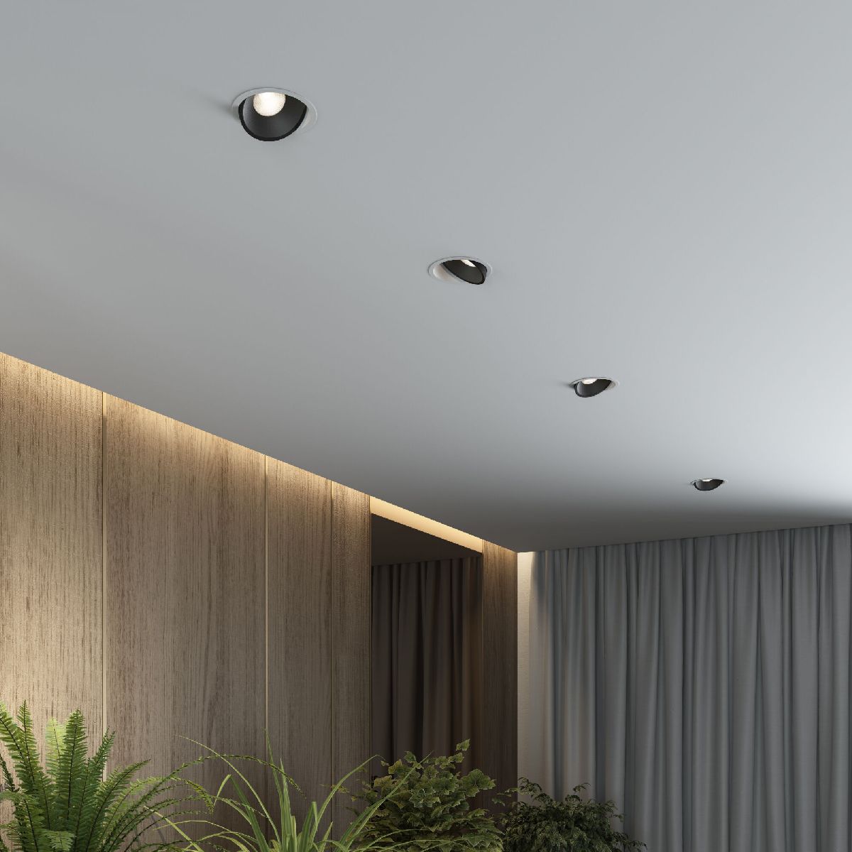 Встраиваемый светодиодный светильник Elektrostandard Slide 25083/LED 6W 4200K белый/чёрный 4690389194030 a062942 в #REGION_NAME_DECLINE_PP#