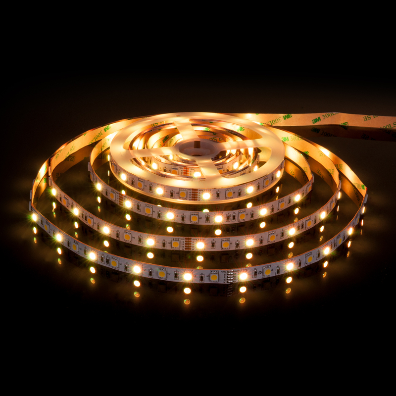 Светодиодная лента Elektrostandard 24V 14,4W 60Led 5050+5050 IP20 MIX RGB/дневной белый, 5м 4690389172267 в Санкт-Петербурге
